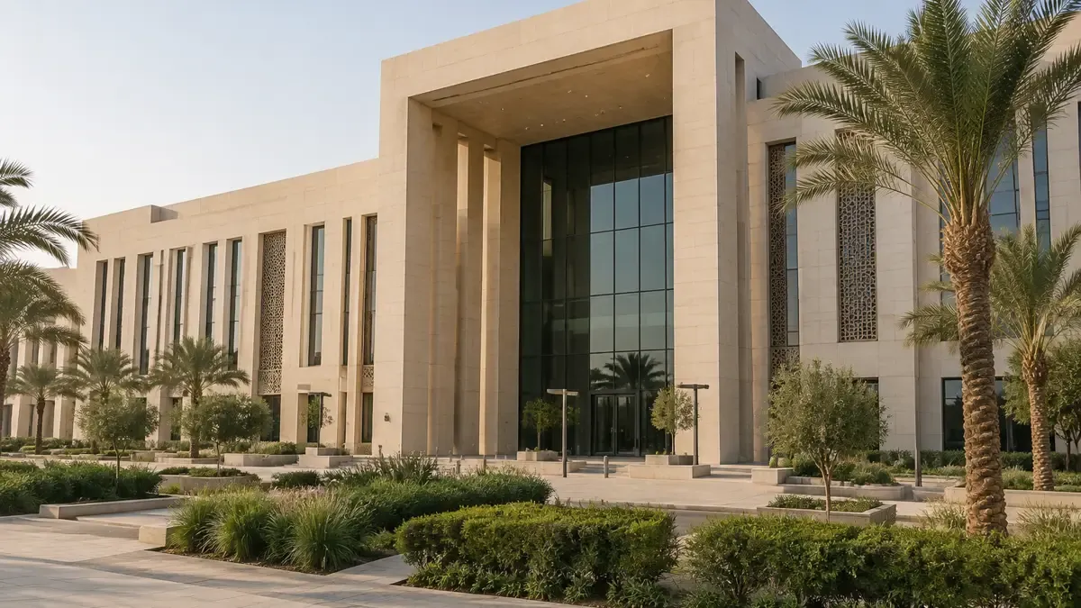 هاتف ذكي يعرض نموذج خدمة إلكترونية حكومية