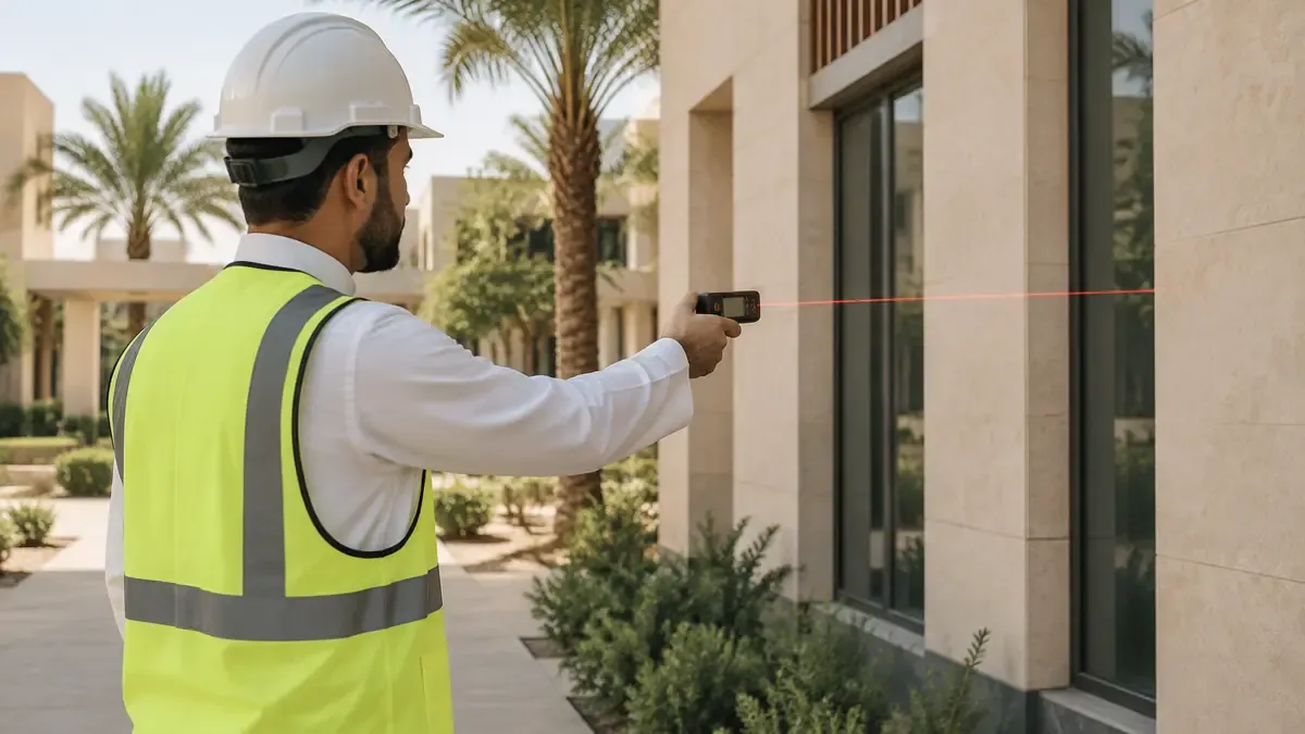واجهة فيلا سكنية حديثة في الرياض مع سور ومدخل سيارات